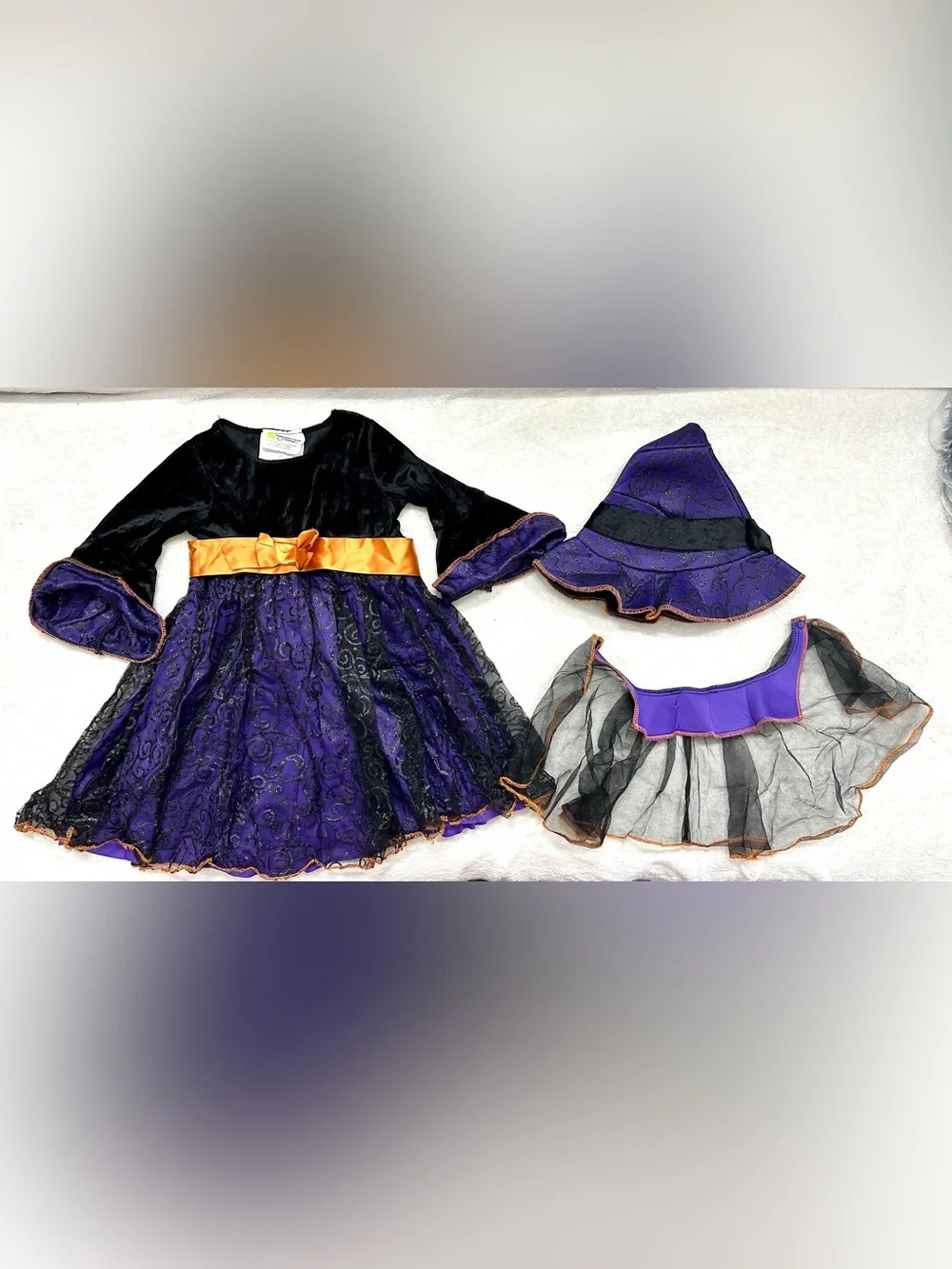 Hocus Pocus Size 3-4 Years Enchanting Wicked Witch Girls Toddler Costume Toddler